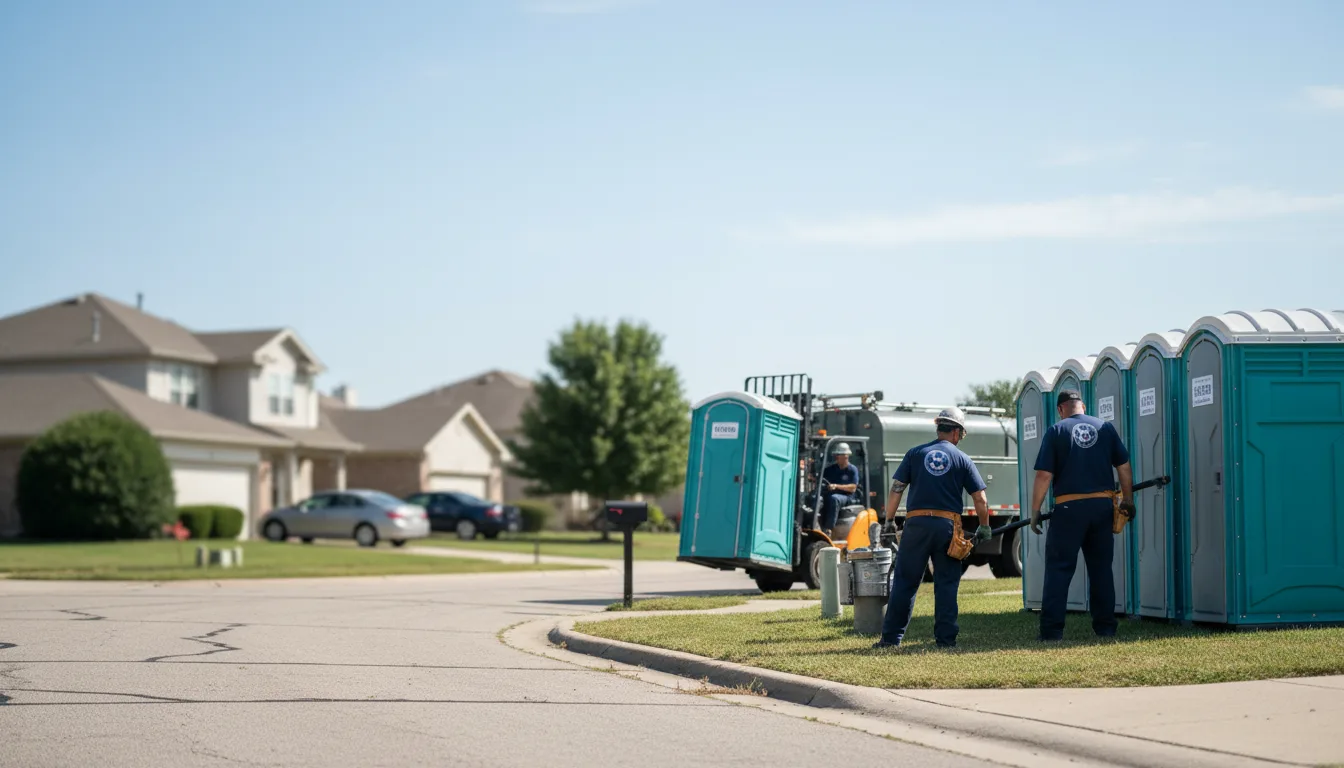 Porta Potty Rental in Dysart, IA near me